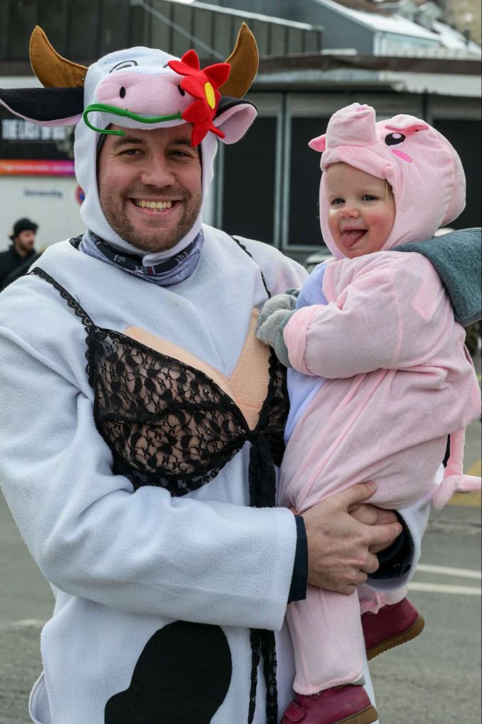 Mike mit Tochter Julene aus Thun.