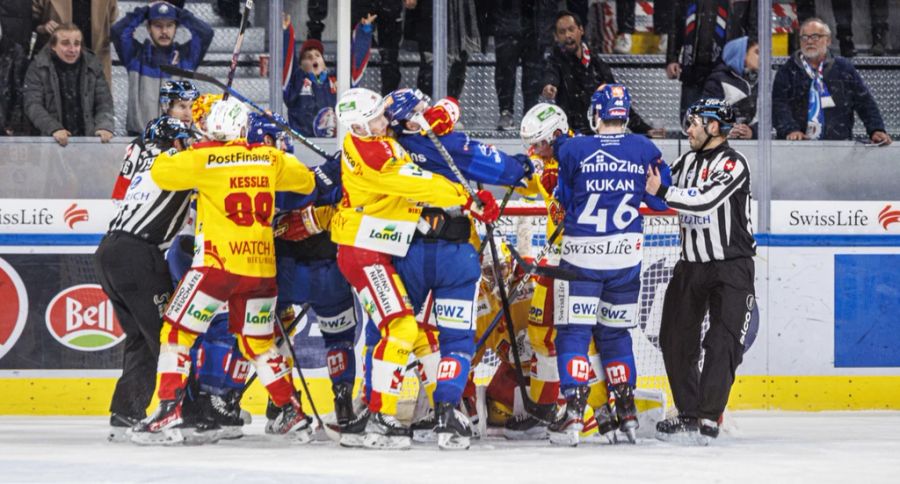 Biel gegen ZSC: Es darf eine umkämpfte und spannende Halbfinal-Serie erwartet werden.