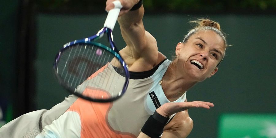 Maria Sakkari muss im Halbfinale gegen Aryna Sabalenka antreten.