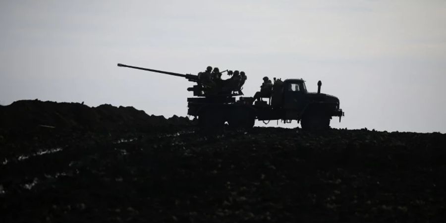 Ukrainische Armee im Einsatz