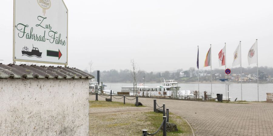 Wegen Personalmangels geht die Fahrradfähre zwischen Budenheim und dem hessischen Walluf in diesem Frühjahr nicht mehr an den Start.