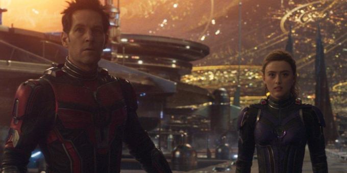 Starkes Vater-Tochter-Gespann: Paul Rudd und Kathryn Newton in «Ant-Man and the Wasp: Quantumania». Ant-Man and the Wasp