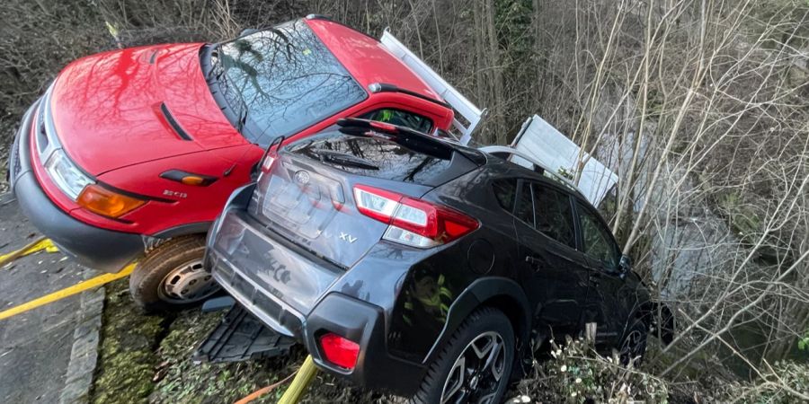 Rothenburg LU: Bei Selbstunfall Gas- und Bremspedal verwechselt