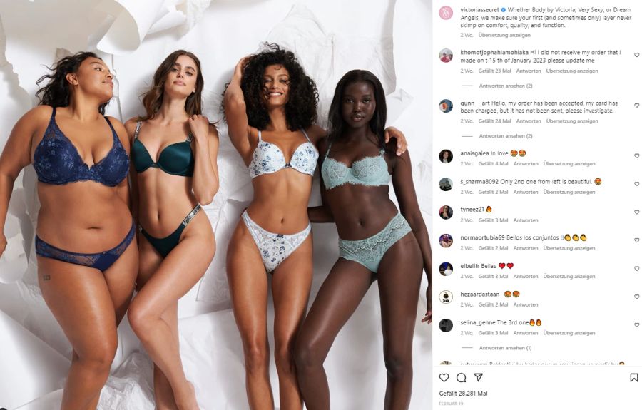 Bei dem Dessous-Label wird Diversität nun grossgeschrieben.