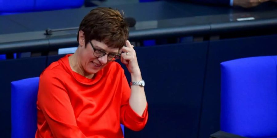 AKK im Bundestag