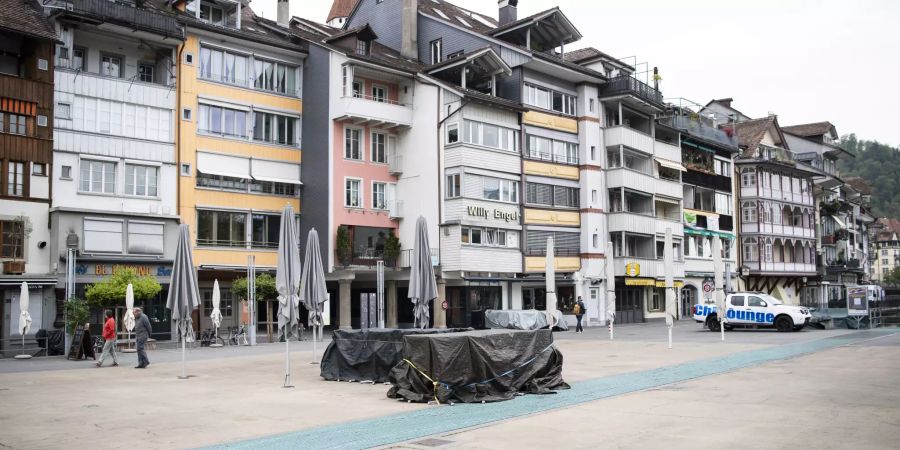 Coronavirus Thun Mühleplatz