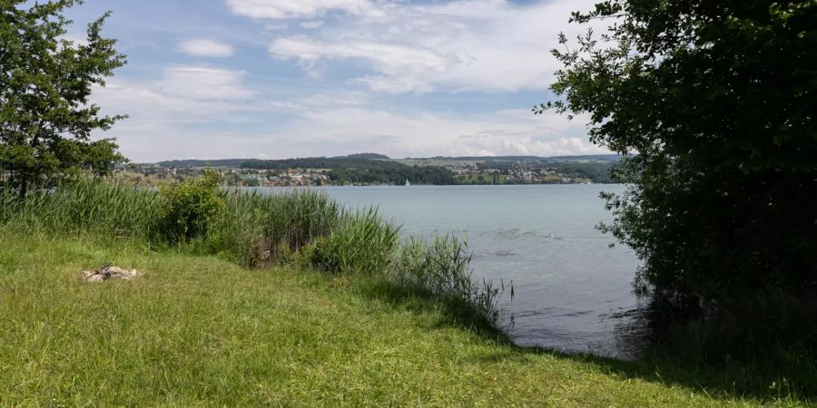 Bdeplatz bei Boniswil am Hallwilersee.