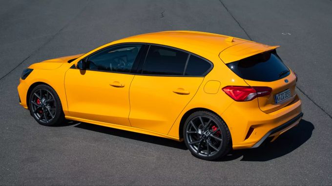 Die Farbe ist auffälliger als die Garnitur des Ford Focus ST 2020 Ford Focus ST