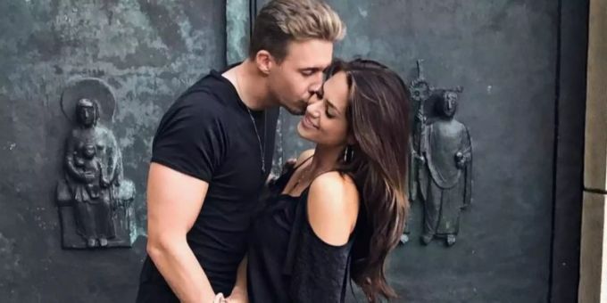 David Friedrich erhielt in der Kuppelshow «Die Bachelorette» die letzte Rose von Jessica Paszka. David Friedrich Jessica Paszka