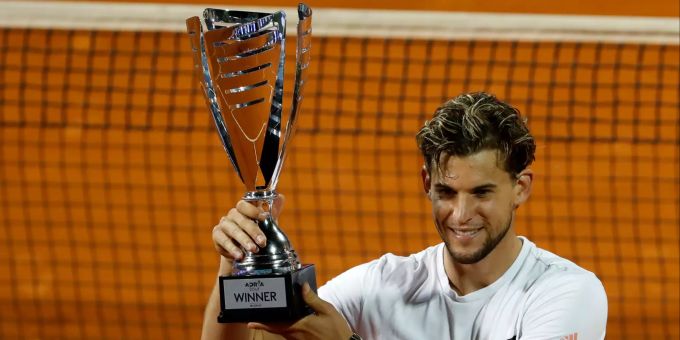 Dominic Thiem hat die Adria Tour für sich entschieden. Dominic Thiem