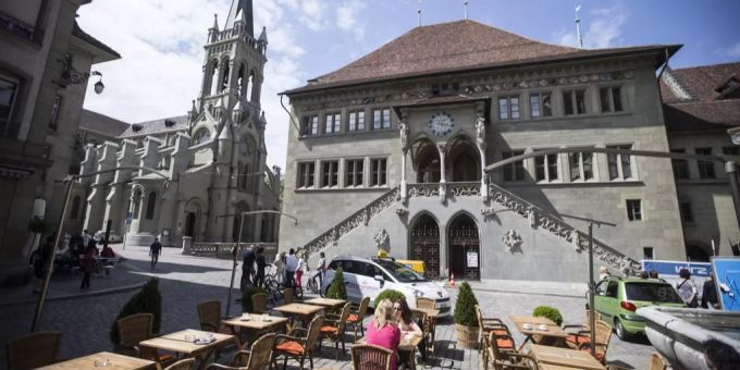 Hier tagt die Kantonsregierung von Bern, im Berner Rathaus in der Altstadt. (Archivbild) bern