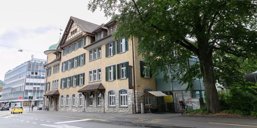 Die Stadtbibliothek in Baden.