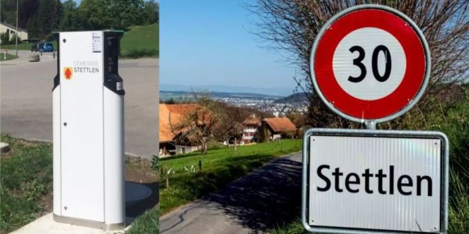 Neue E-Ladestationen in Stettlen. Neue E-Ladestationen in Stettlen
