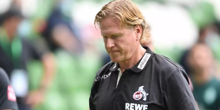 Soll seinen Vertrag beim 1. FC Köln verlängern: Trainer Markus Gisdol. Foto: Carmen Jaspersen/dpa