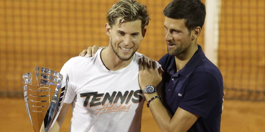 Dominic Thiem Novak Djokovic