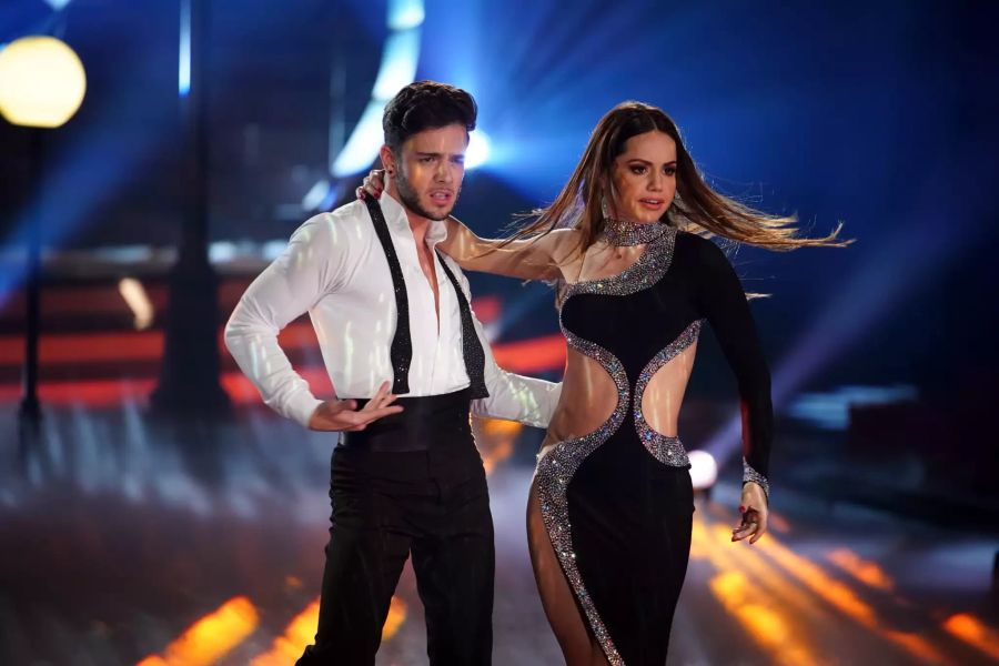 «Let's Dance»: Luca Hänni und Christina Luft tanzen.