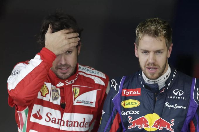 Fernando Alonso Sebastian Vettel