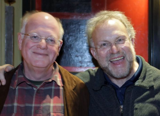 Ben Cohen (l.) und Jerry Greenfield (r.), die Co-Gründer von Ben & Jerry's. Ben
