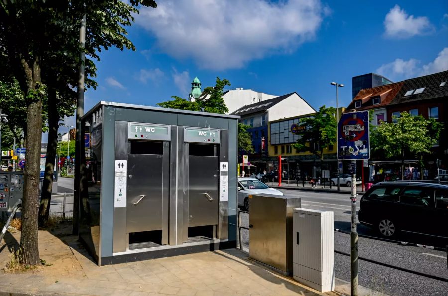 Unisex-Toilette auf der Reeperbahn