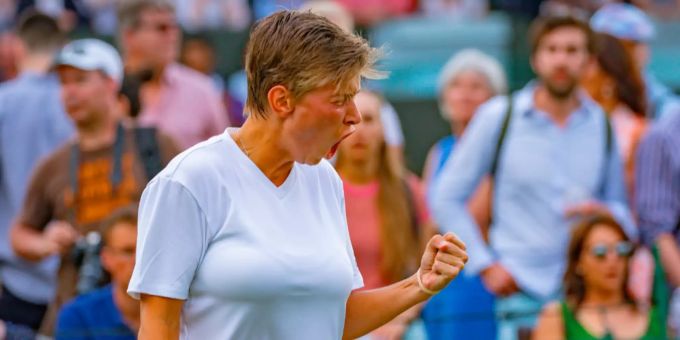 Wegen Coronavirus - Tennisprofi trainiert exakt auf belgischer Grenze