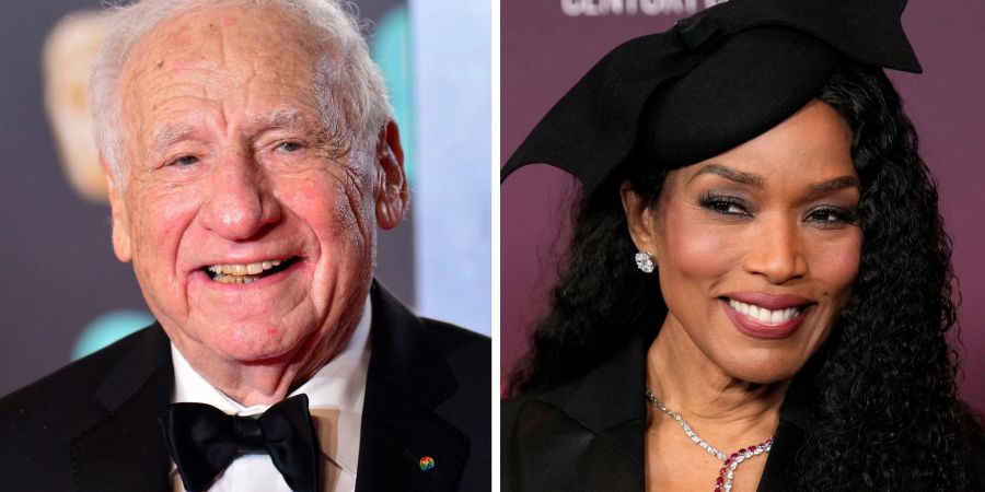 Komiker Mel Brooks Schauspielerin Angela Bassett werden mit Ehren-Oscars ausgezeichnet.