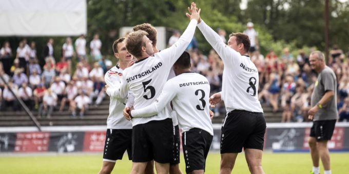 Deutschland hat die Faustball-WM gewonnen. Faustball