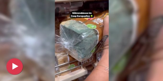 «Ein Einzelfall» - Eklig! Kundin findet Schimmel-Toast in Coop-Filiale