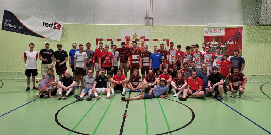 Handballclub Rothenburg beim Städte- und Sportlertreffen 2023.