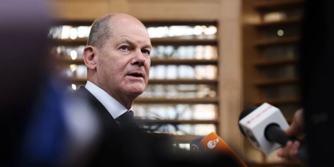 Der Brief aus Burg richtete sich an Bundeskanzler Olaf Scholz. (Archivbild) Olaf Scholz Bundeskanzler