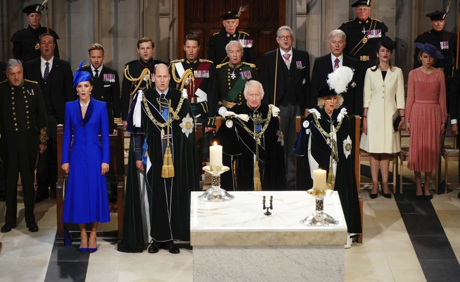 König Charles wurde diese Woche in Schottland gekrönt.