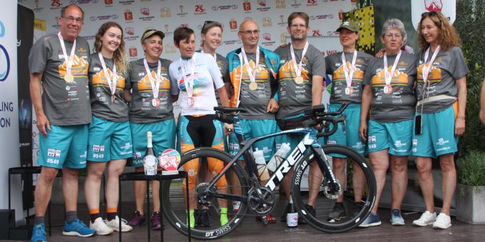 Die Ultracyclerin Nicole Reist ist beim «Race Around Poland» zum fünften Mal Weltmeisterin geworden. nicole reist