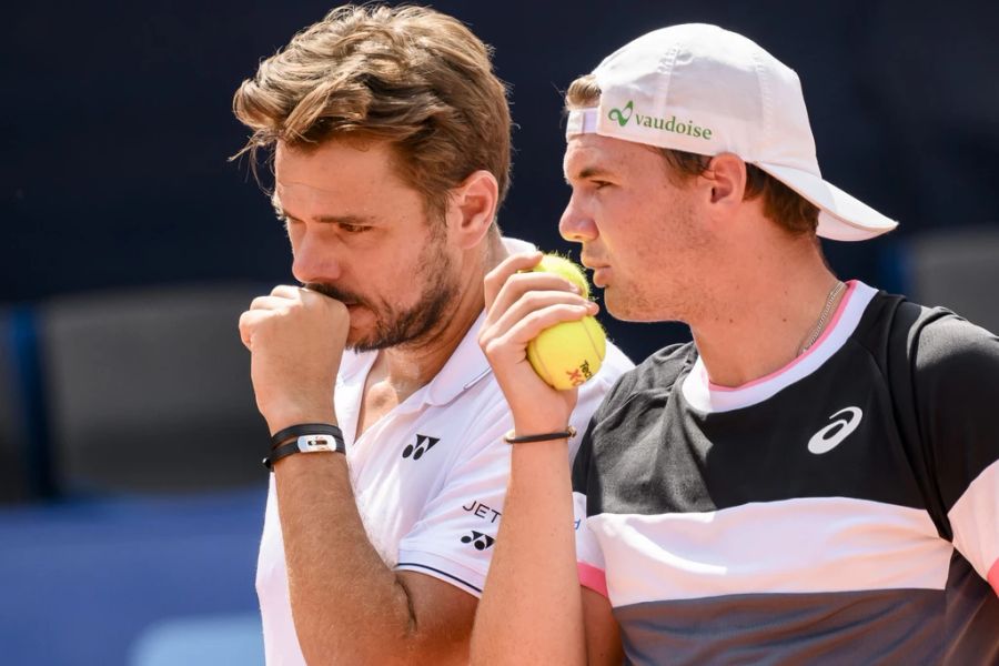 Ist das Duo Wawrinka (38) und Stricker (20) nun vielleicht sogar eine Option für Olympia 2024?