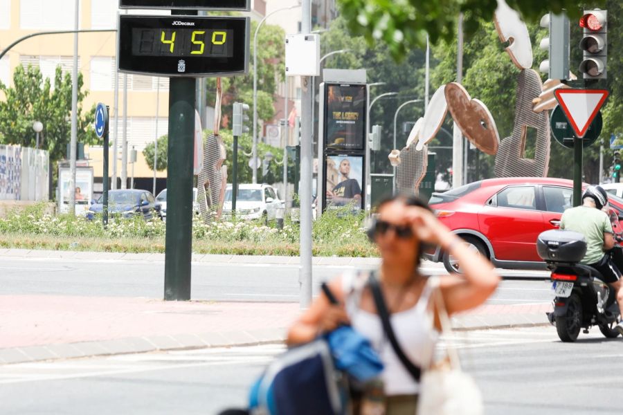 Stattliche 45 Grad Celsius zeigt das Thermometer im spanischen Murcia an. In Südeuropa kämpfen die Menschen vielerorts mit Höchsttemperaturen.