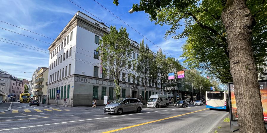 Das Kunstmuseum der Sammlung Rosengart bei der Pilatusstrasse in der Stadt Luzern.