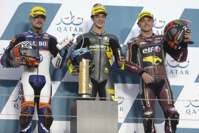 Moto2 Rennen In Katar Ein Sieg Fur Den Italiener Celestino Vietti