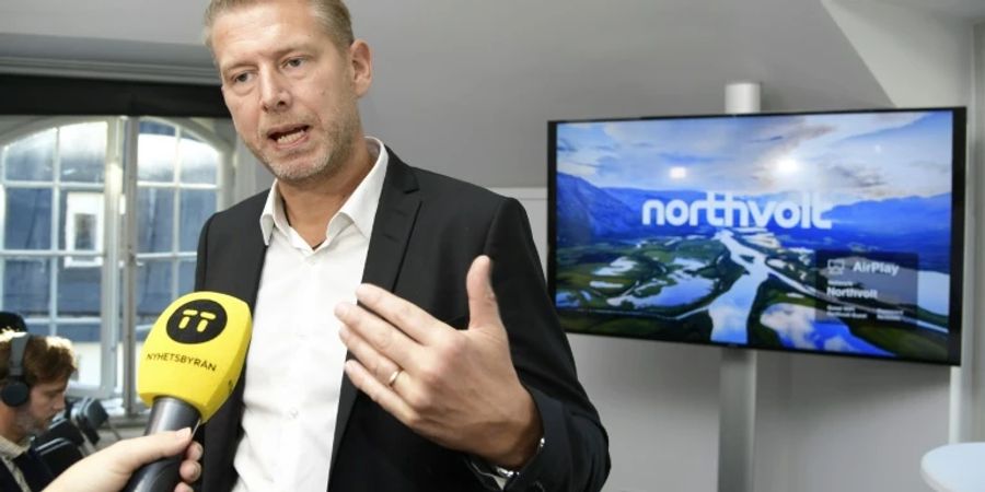 Northvolt-Chef Carlsson 2017