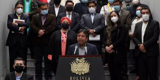 Governors and Bolivian Executive agree to hold a health meeting