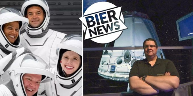 40 Kilo zu schwer - Ami gewinnt Weltraumflug – und schenkt ihn Freund