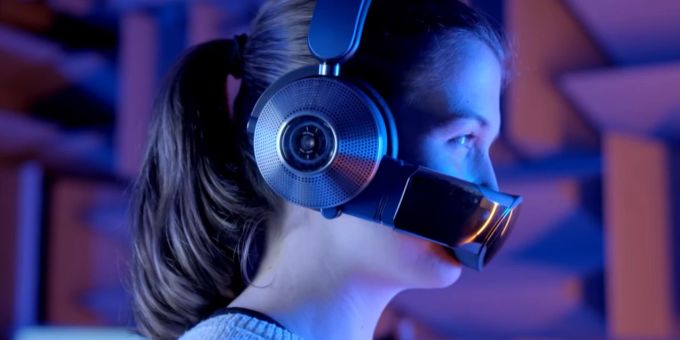 Der «Dyson Zone» unterdrückt Störgeräusche und reinigt die Luft. dyson zone