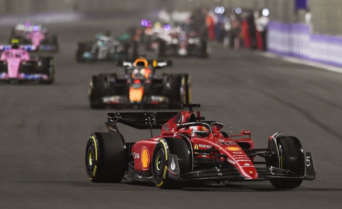 Charles Leclerc (Ferrari) beim Saudi-Arabien-GP der Formel 1. Charles Leclerc Ferrari