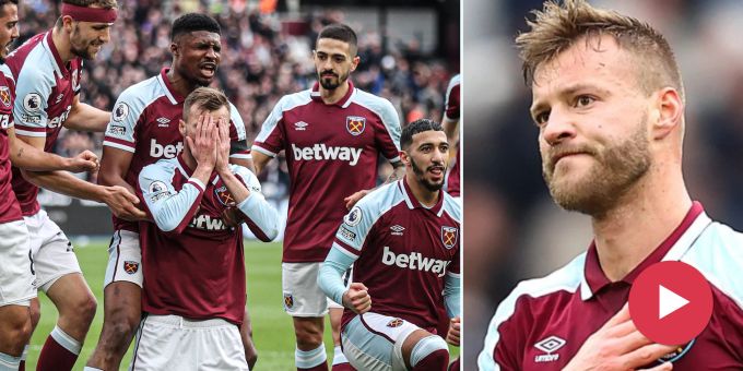 Zuhause Krieg - Ukraine-Star bricht nach Tor für West Ham in Tränen aus