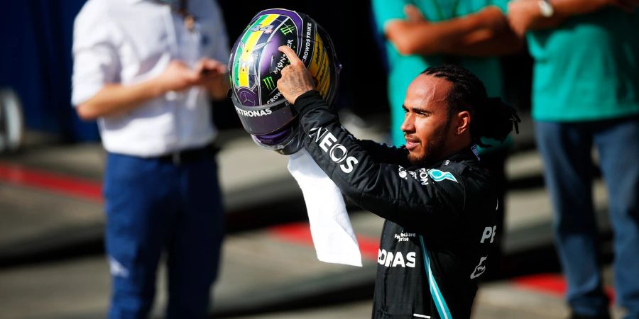 Lewis Hamilton Mercedes Brasilien