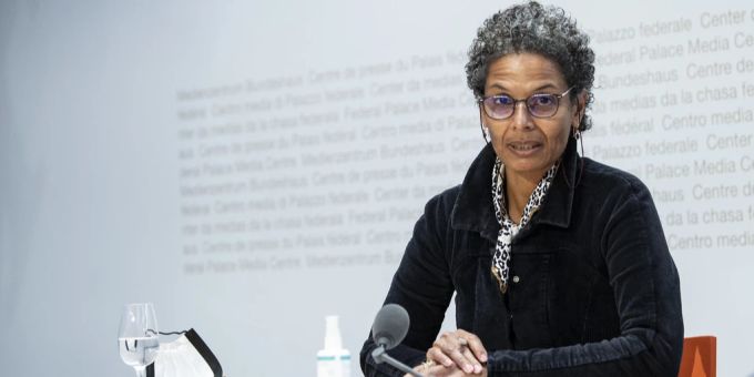 Linda Nartey, Leiterin Direktionsbereich Prävention und Gesundheitsversorgung, Bundesamt für Gesundheit BAG. Coronavirus