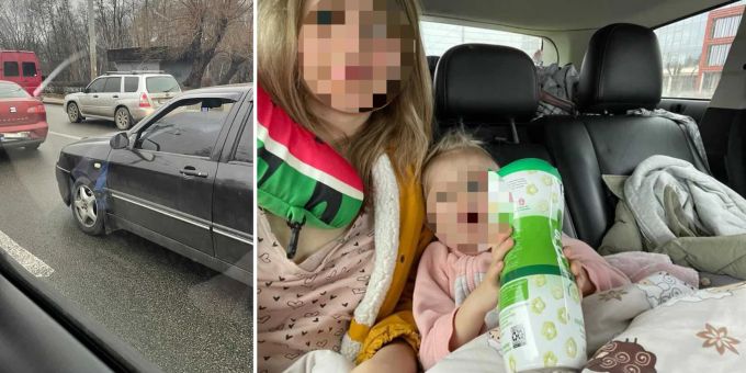 Katrina und ihre Familie müssen vor dem Ukraine Konflikt fliehen. Sie versuchen, in den Westen des Landes zu kommen. Ukraine Konflikt