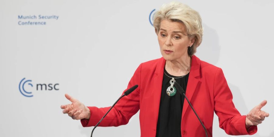 Ursula von der Leyen.