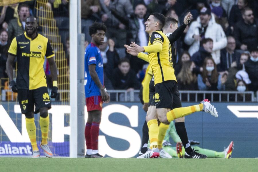 Mitte Februar bezwingt YB den FCB zu Hause mit 3:1.