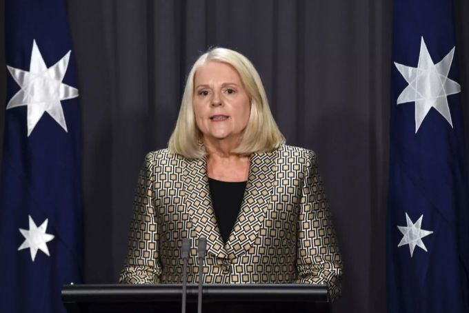 Die australische Innenministerin Karen Andrews. Karen Andrews