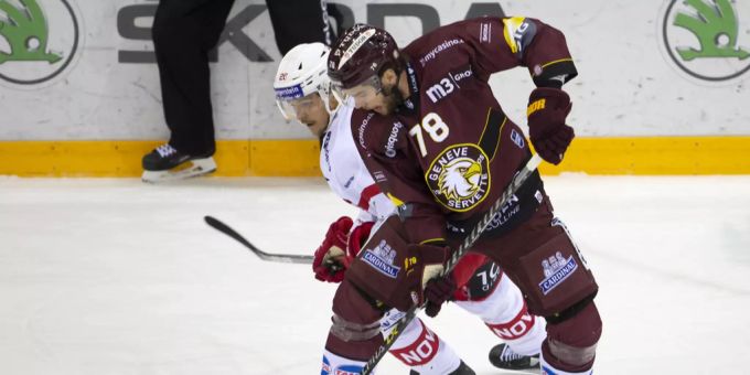 Marc-Antoine Pouliot von Genf-Servette (78). pouliot