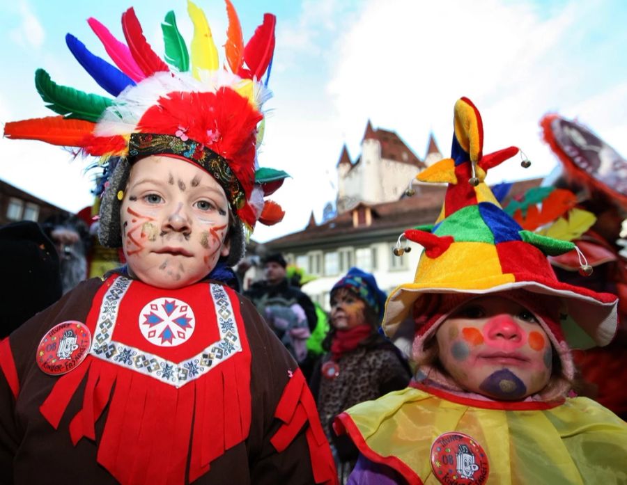 Fasnacht Kostüm Indianer