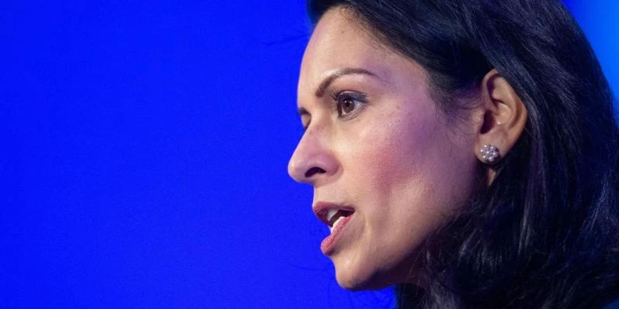 Die britische Innenministerin Priti Patel. Foto: Dominic Lipinski/PA Wire/dpa